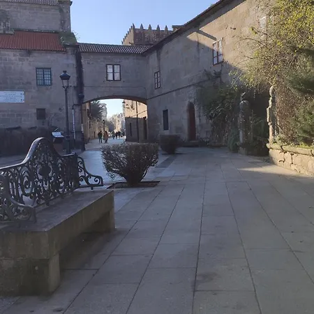 アパート O Pisino De Vista Alegre ビラガルシーア・デ・アロウサ